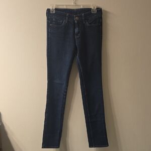 Uniqlo Women's Navy Skinny Jeans